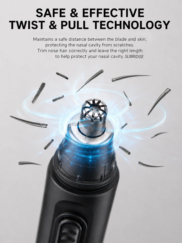 Newly Upgraded 2.0 Nose Hair Trimmer Electric Rechargeable Nose Trimmer Men Shaver Razor Women Nose Hair Cutter Ear Trimmer