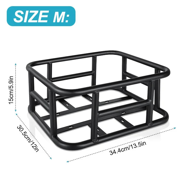 NEWBOLER E-Bike Cargo Rack Bag Large Capacity Rear Bike Basket by S And B Enterprise