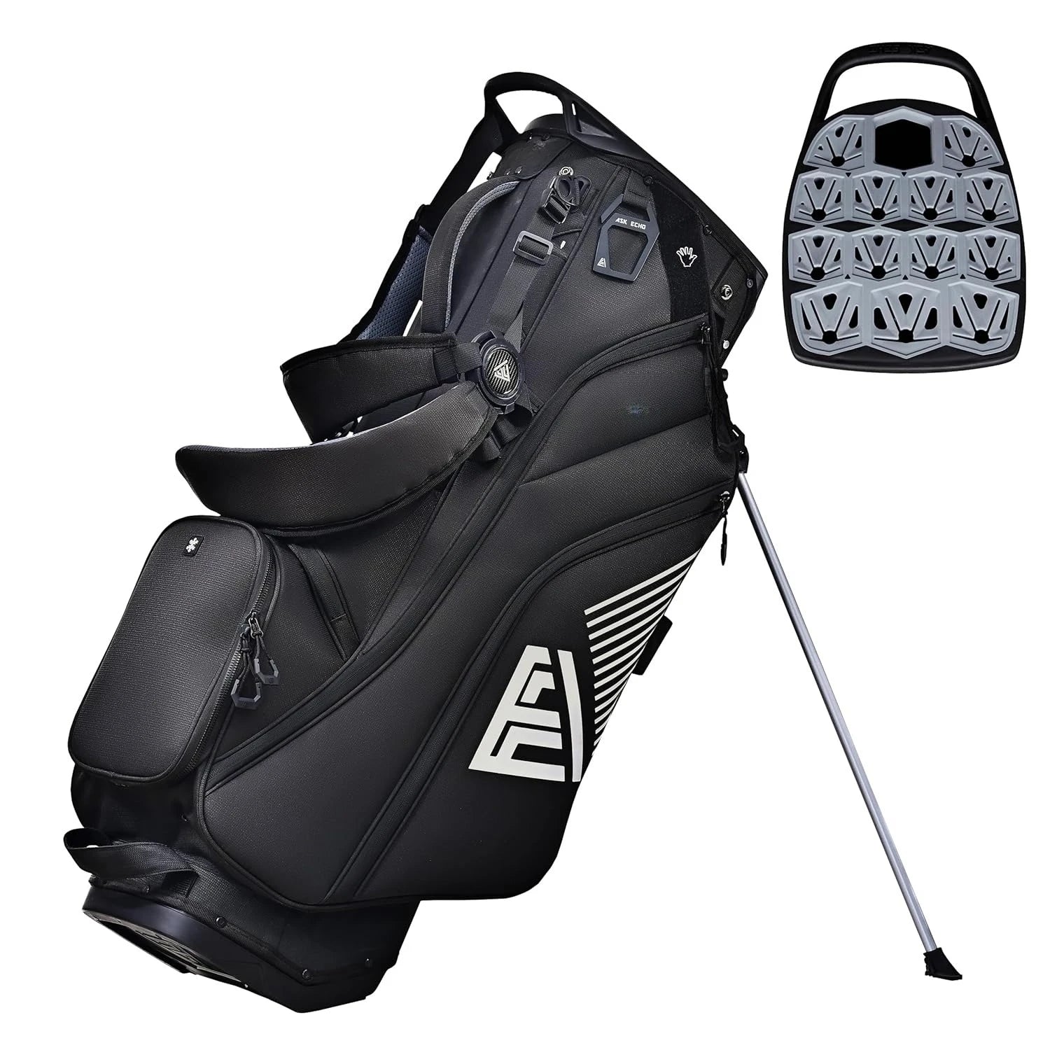 ST-Lock Mecha 14 Way Dividers Stand Golf Bag Men Women by S And B Enterprise