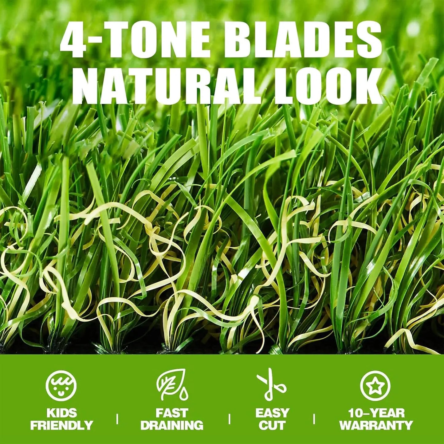 Premium Artificial Grass Rug for Outdoor Gardens and Yards