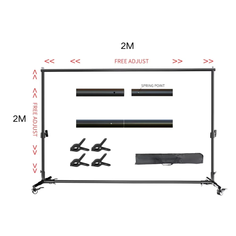 SH Background Stand Photo Backdrop Crossbar For Photography by S And B Enterprise