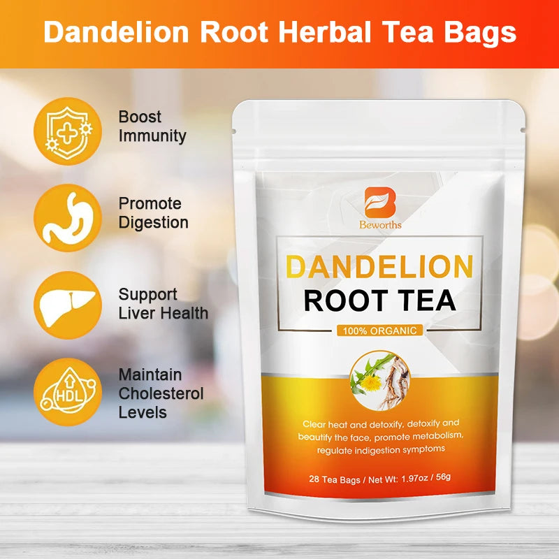 Beworths 100 Percent Natural Dandelion Extract Supports Immune Digestive Health