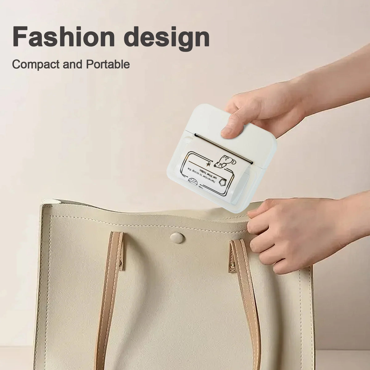 TakeYou Mini Portable Bluetooth Thermal Label Printer