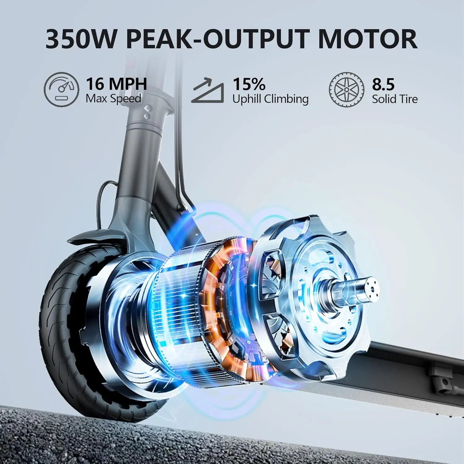 Ladped LP60 Electric Scooter 350W 19 MPH Foldable Urban Commuter 16 Miles Range by S And B Enterprise