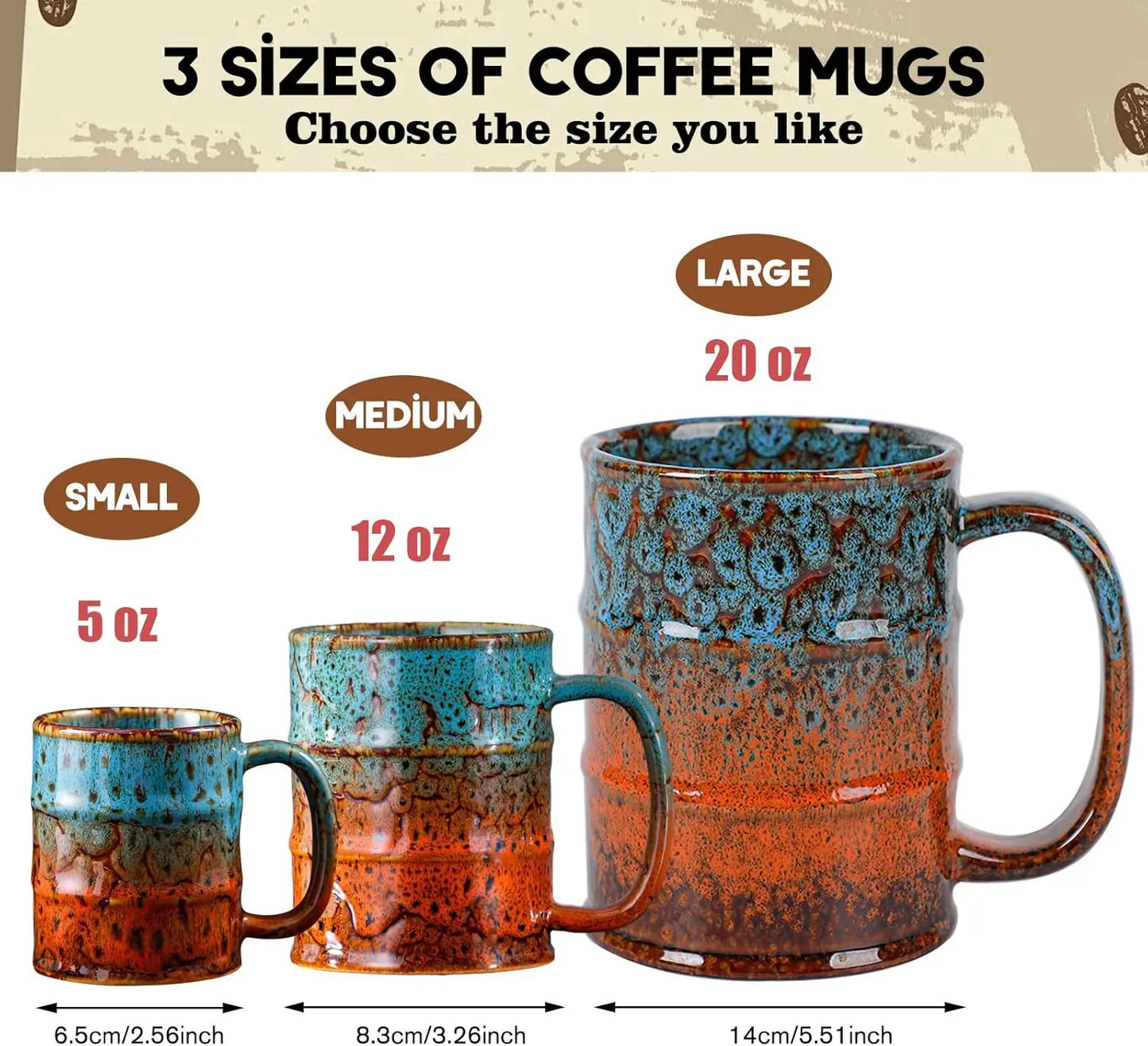 Ceramic Coffee Mug Gift Dishwasher Microwave Safe