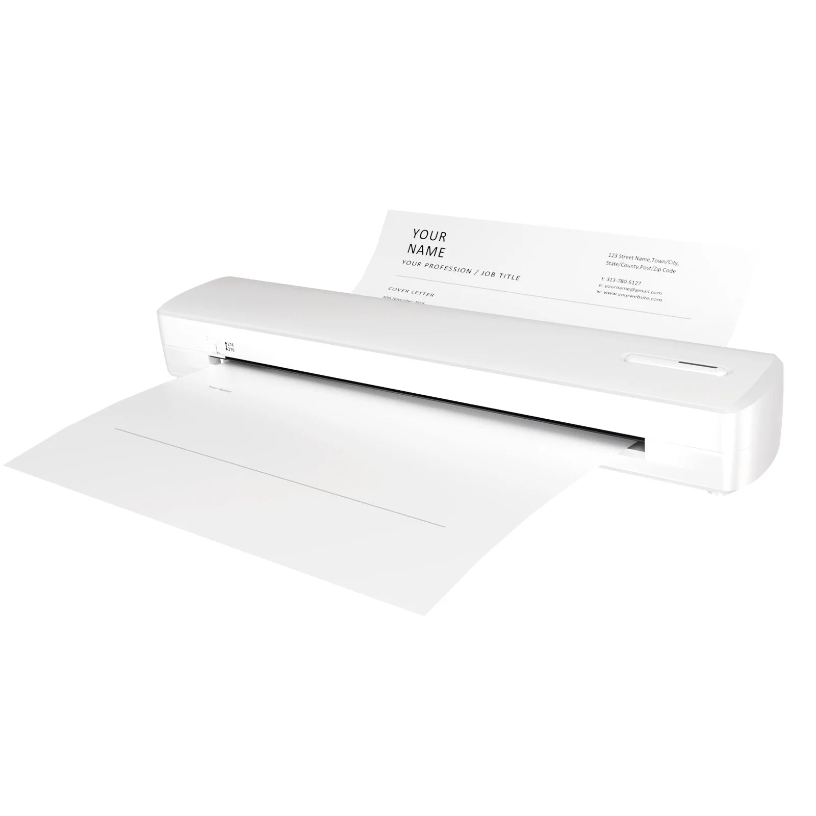 TakeYou Portable Wireless Thermal Printer A4 Inkless 300DPI For Travel by S And B Enterprise
