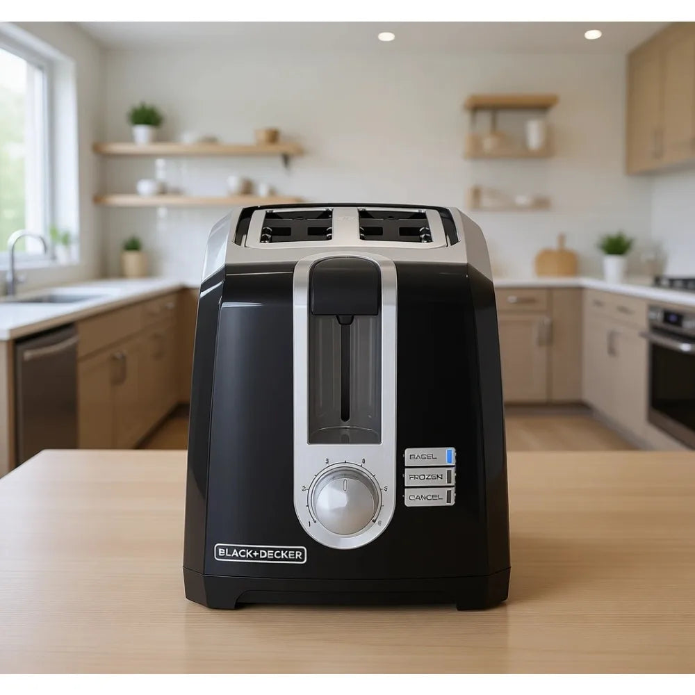 Extra Wide Slot Two Slice Toaster