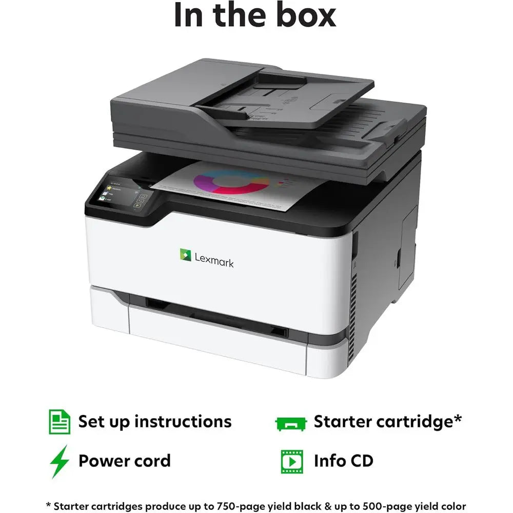 CX331ad Wireless Laser Printer With Duplex And USB by S And B Enterprise
