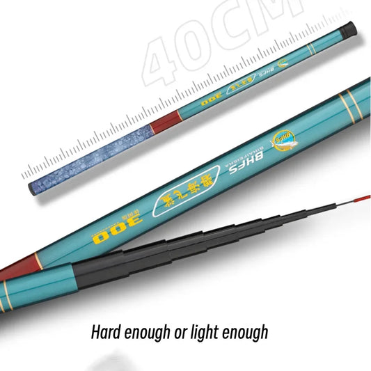 Telescopic Carbon Fiber Fishing Rod Rotating Carp Feeder Travel by S And B Enterprise