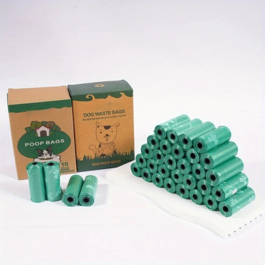 Pet Poop Bags 8 Rolls 120 Bags Scented And Unscented Options by S And B Enterprise