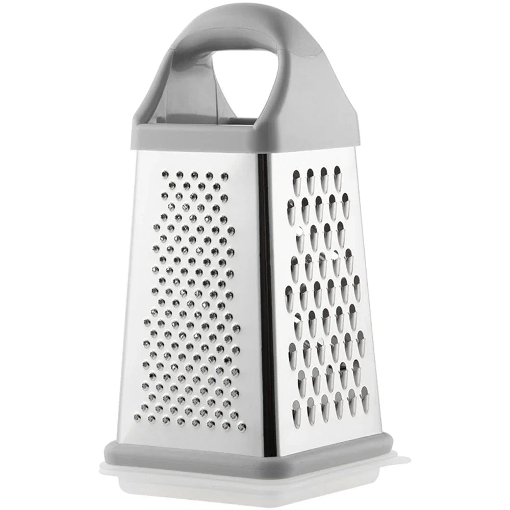 Multifunctional 4 Side Manual Vegetable Grater Chopper Stainless Steel by S And B Enterprise