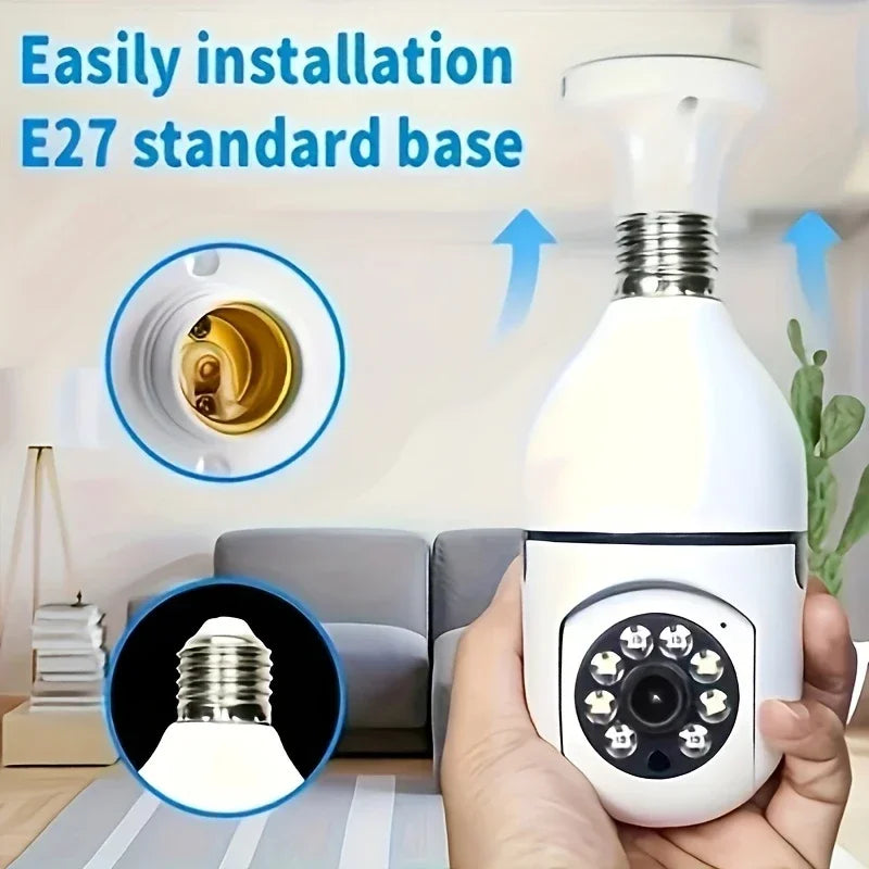 BoyKeep Ease Life App Light Bulb Security Camera Outdoor Wireless 5GHz