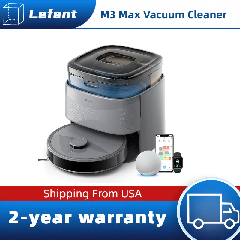 Lefant M3 Max Robot Vacuum and Mop with 20000Pa Suction by S And B Enterprise