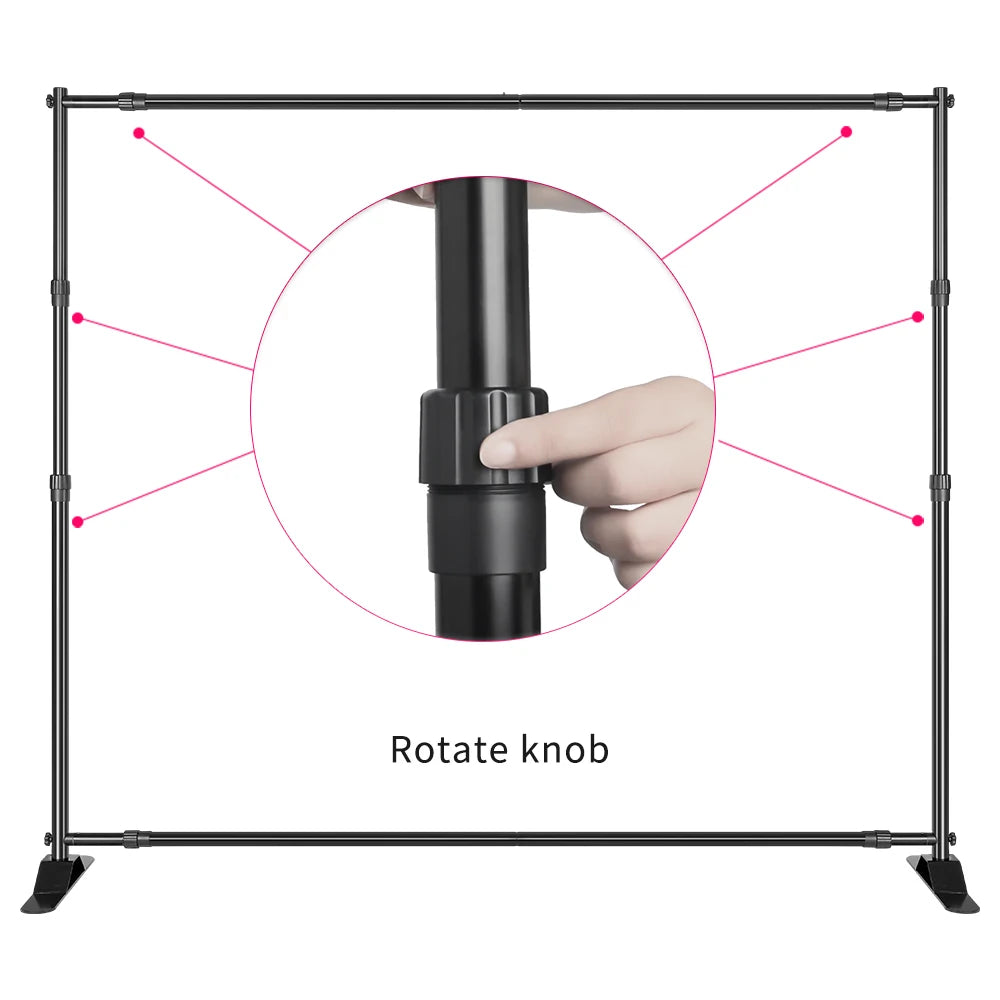 SH Background Stand Photo Backdrop Crossbar For Photography by S And B Enterprise