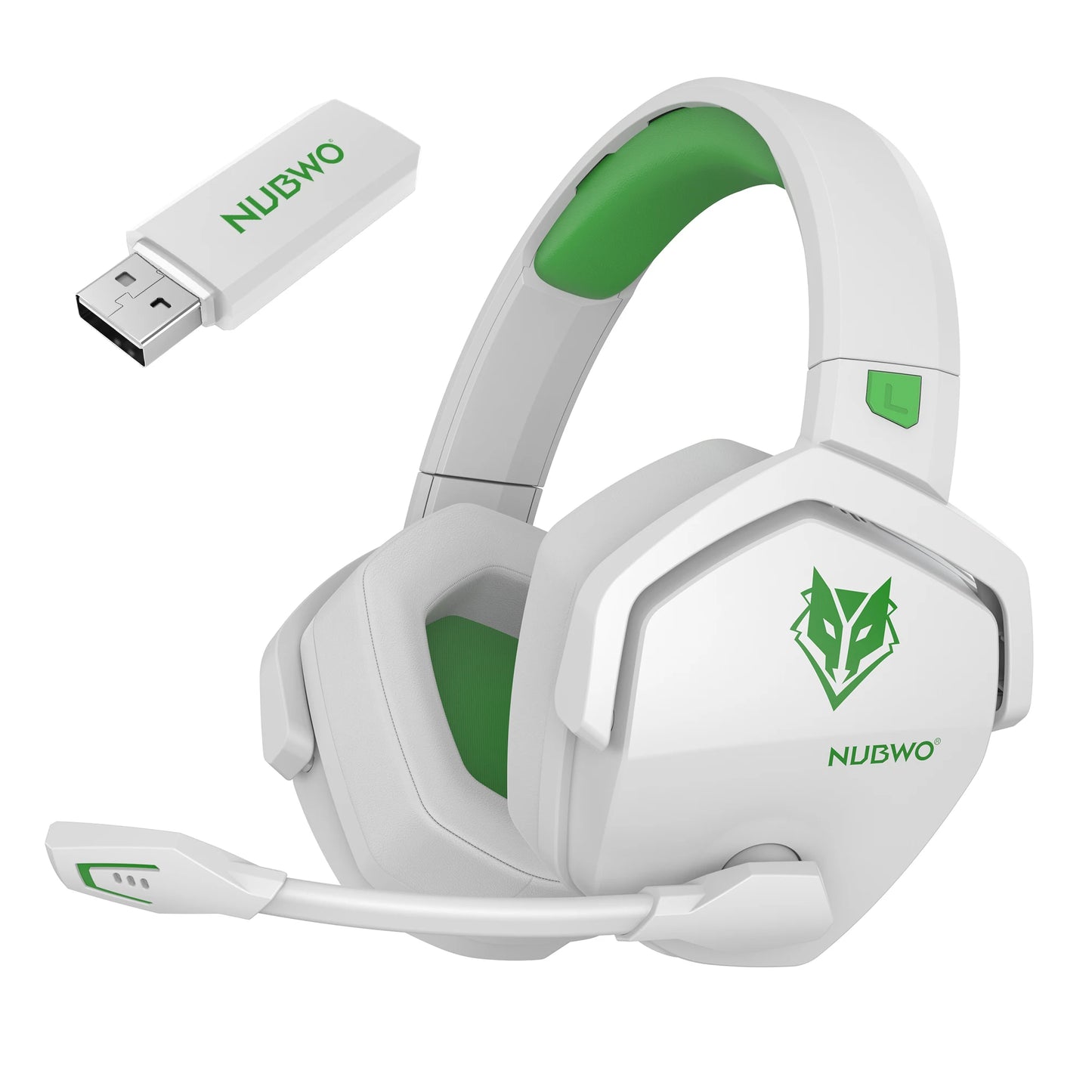 NUBWO G06 Wireless Gaming Headset Low Latency 7.1 Surround Sound