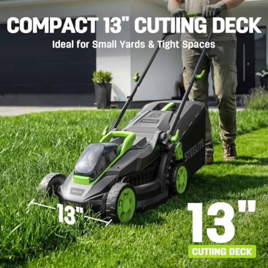 21V Brushless Cordless Lawn Care Kit Mower Trimmer Blower by S And B Enterprise