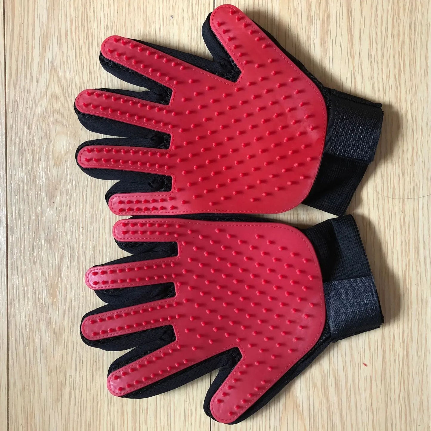 Pet Grooming Glove Silicone Fur Removal For Cats And Dogs by S And B Enterprise