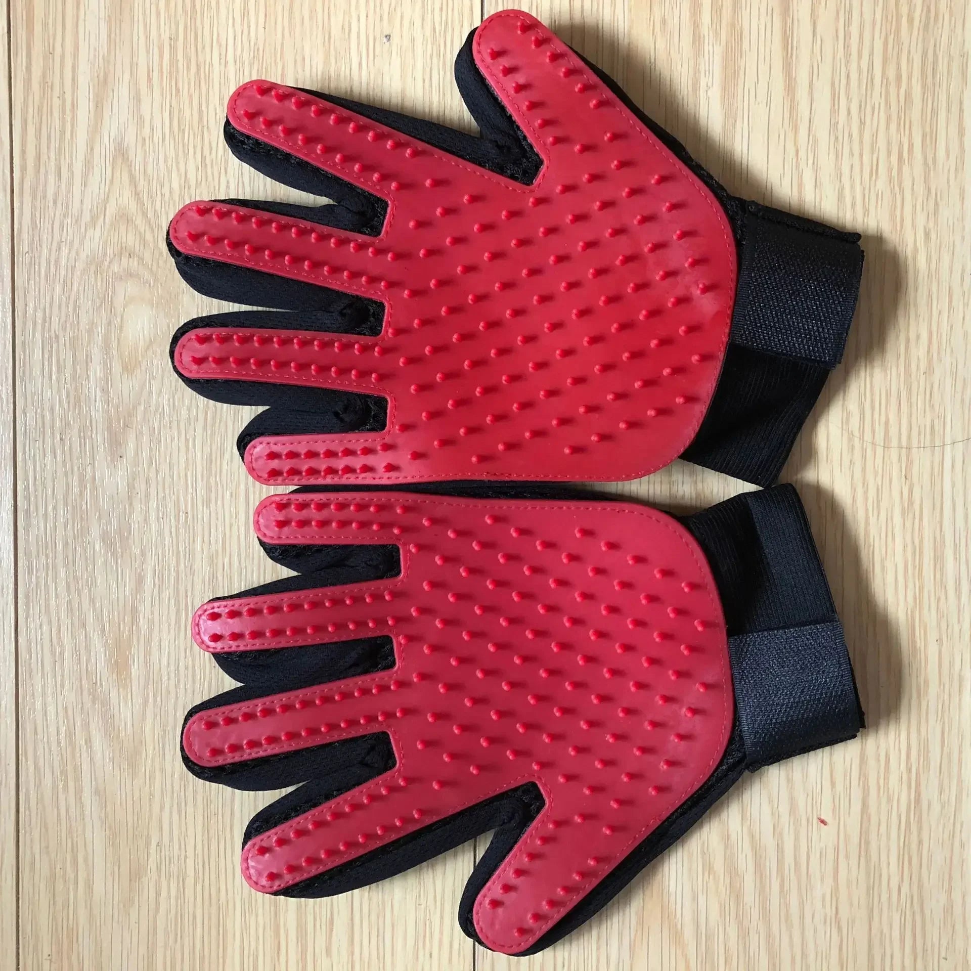 Pet Grooming Glove Silicone Fur Removal For Cats And Dogs by S And B Enterprise