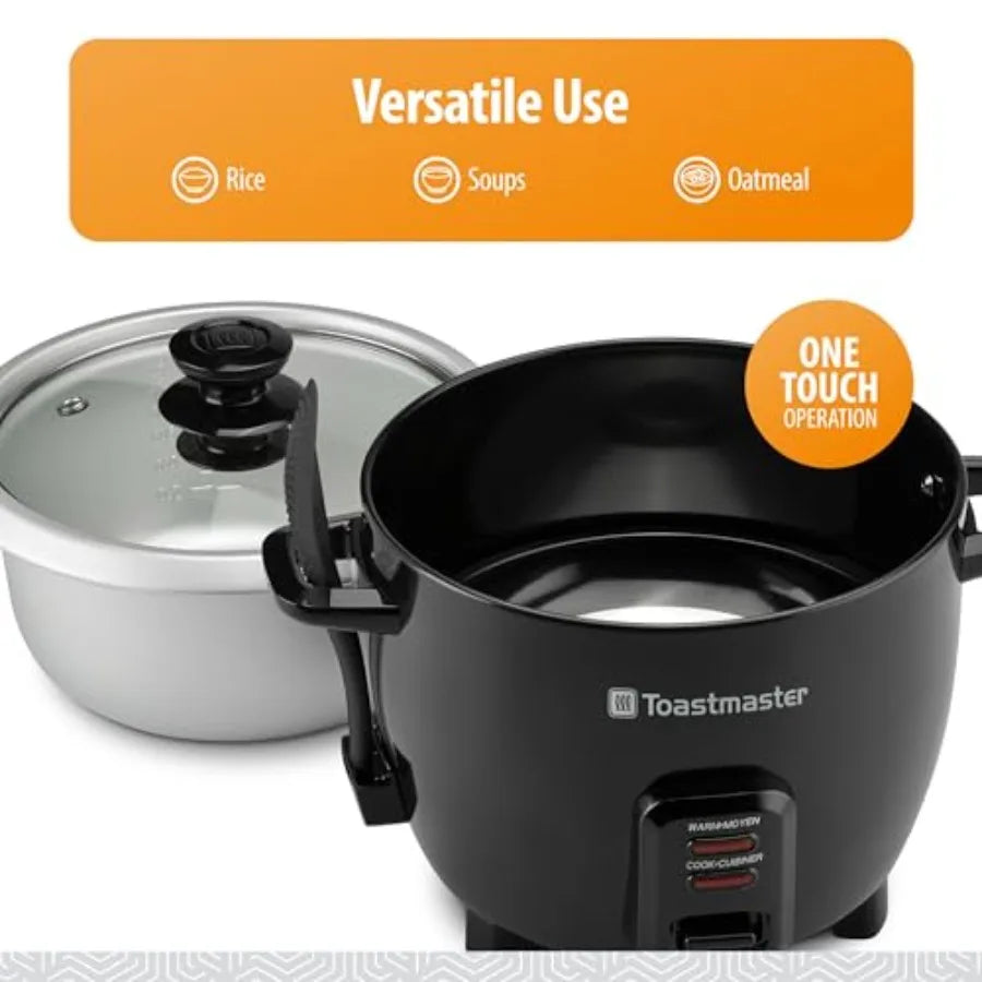 Electric Rice Cooker For Soups And Oatmeal With Keep Warm