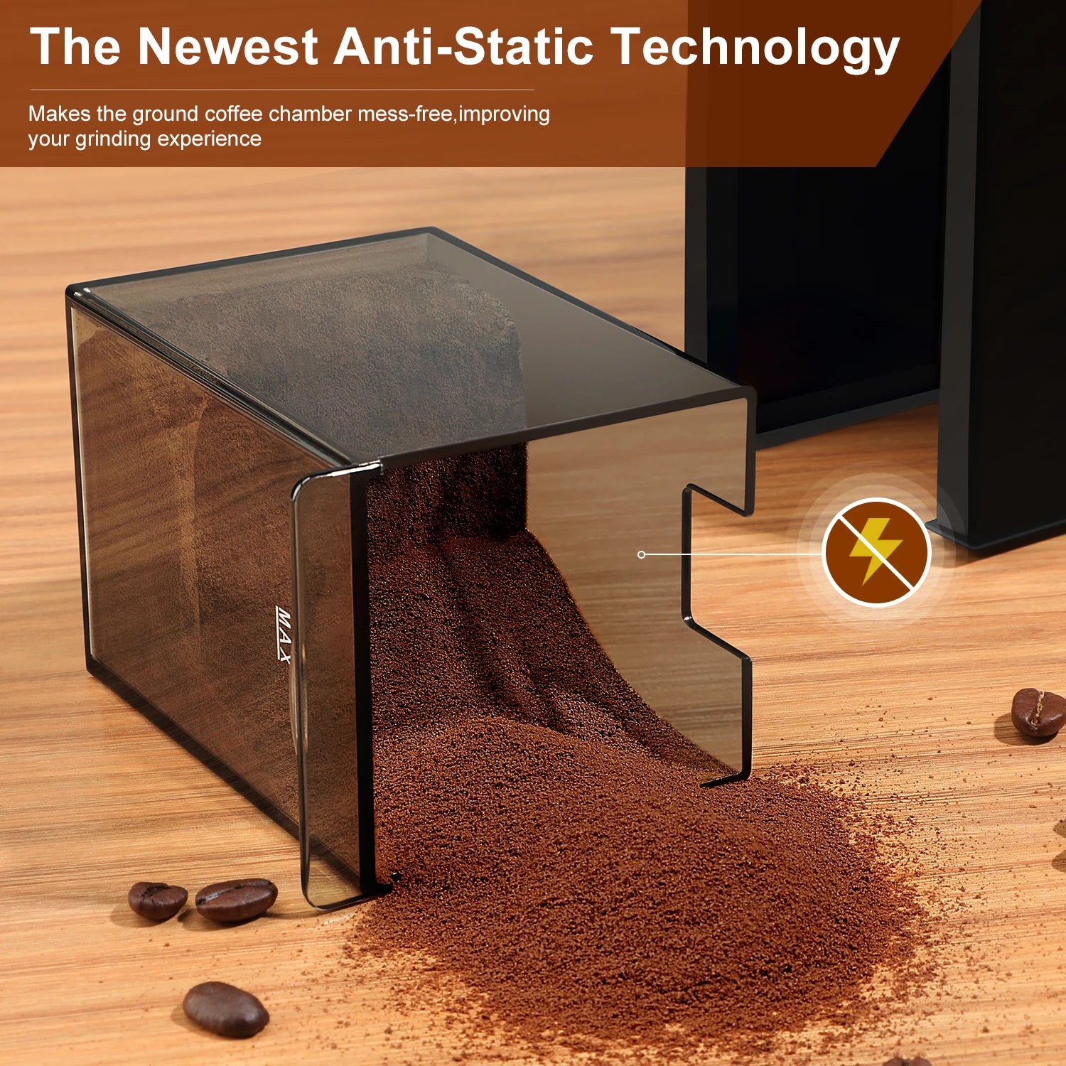Automatic Burr Mill Coffee Grinder Electric Coffee Bean Grinding With 28 Adjustable Gears for Espresso French Press Drip Coffee by S And B Enterprise