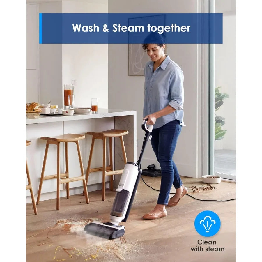 Kankeirr Corded Wet Dry Vacuum Steam Mop All-in-One