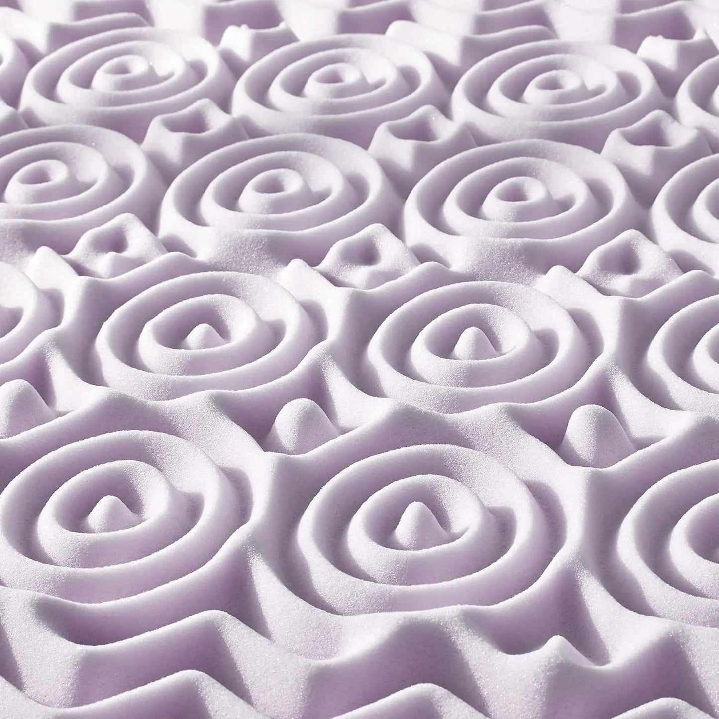 5-Zone Memory Foam Mattress Topper With Lavender Infusion
