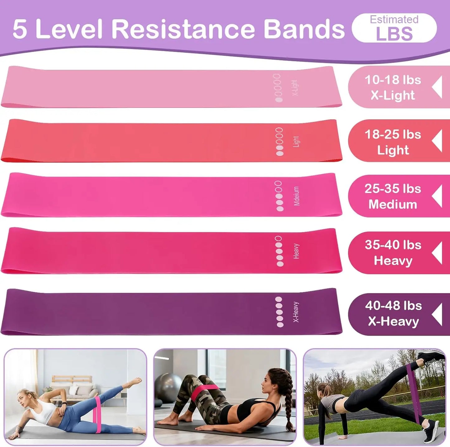 17 PCS Pilates Kit for Women with Ring, Ball, Resistance Bands, Yoga Strap, Core Sliders, Socks, Bag & Guide for Home Workout by S And B Enterprise
