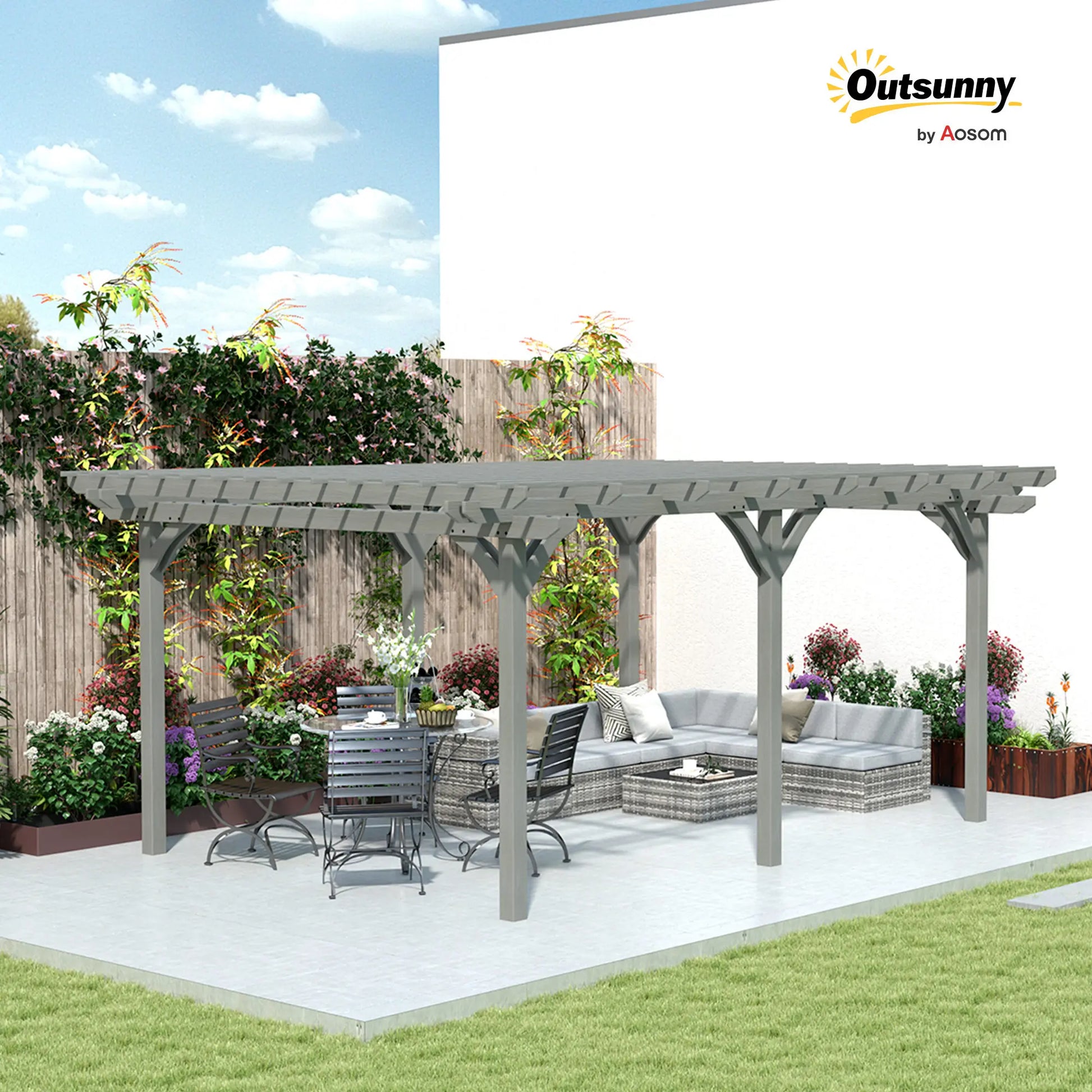 Wooden Pergola Outdoor Gazebo With Stable Structure by S And B Enterprise