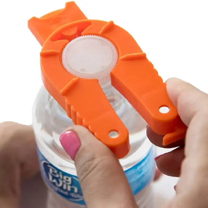 Multifunctional Bottle Opener Jar Lid Remover Gripper for Seniors by S And B Enterprise