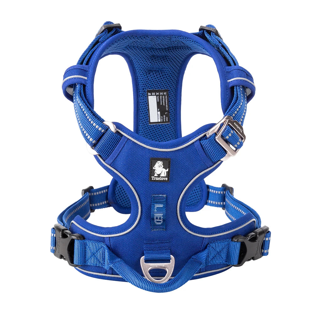 TRUELOVE No Pull Dog Harness Reflective Breathable Adjustable Training Vest by S And B Enterprise