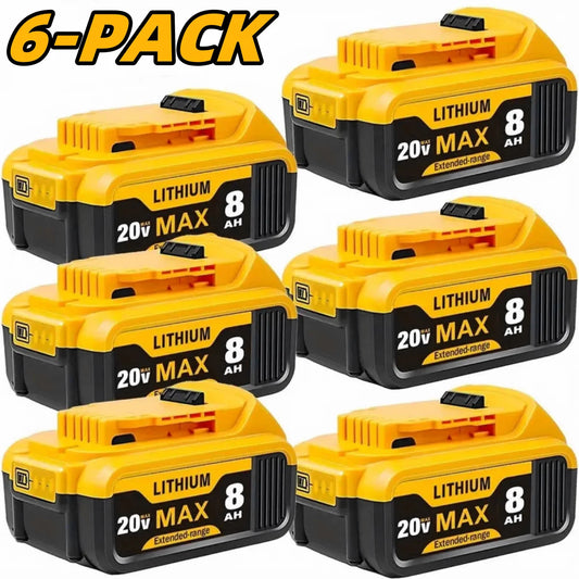 Blawhi 20V 8.0Ah Li-Ion Replacement Battery for Dewalt Tools