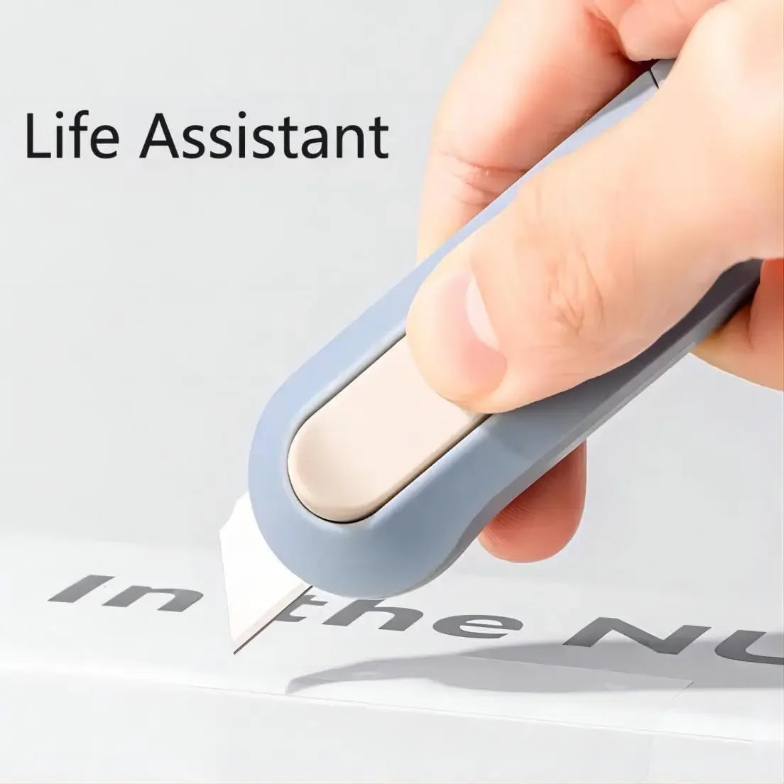 Retractable Box Cutter Multi-Function Office Home DIY Tool