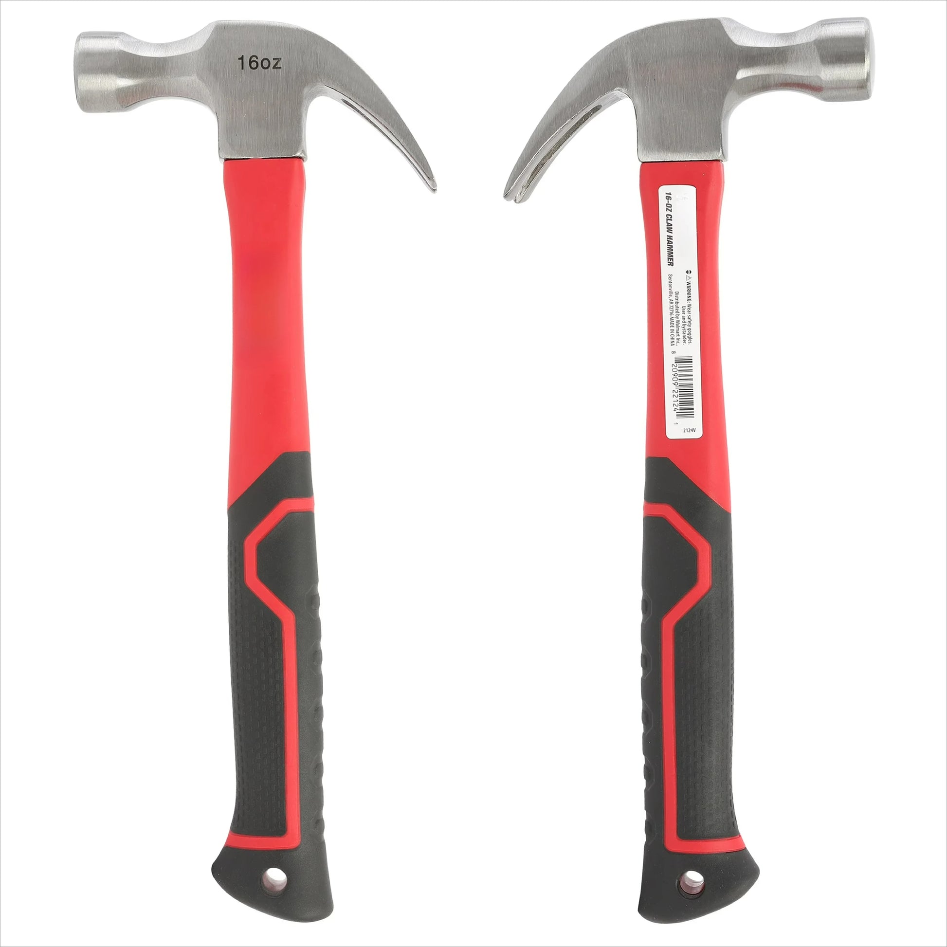 16-Ounce Claw Hammer with Fiberglass Handle by S And B Enterprise