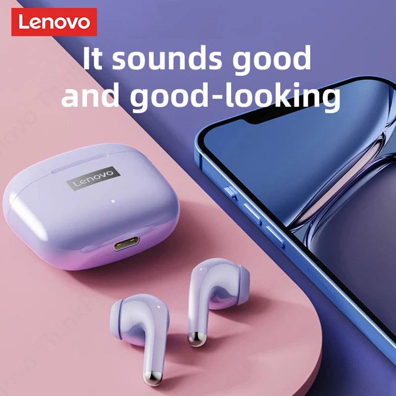 Lenovo LP40 Pro Bluetooth True Wireless Earphones For Gaming