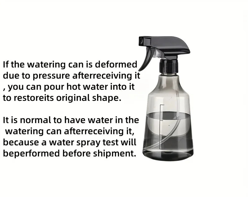 Transparent Plastic Pressure Sprayer Dual Mode For Plants And Disinfection by S And B Enterprise