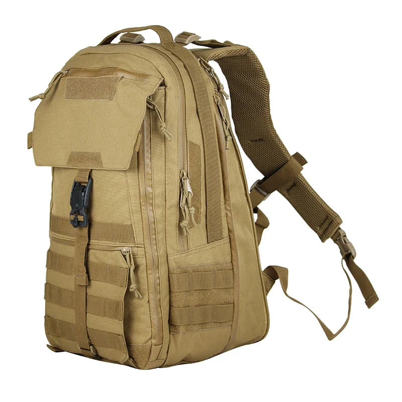 LQARMY Waterproof Camping Backpack MOLLE Trekking Rucksack