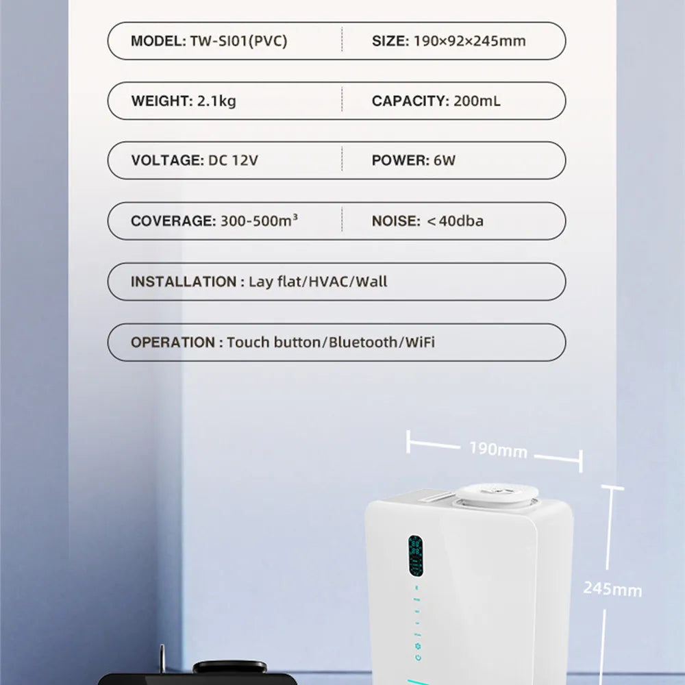 Namste Smart WiFi Bluetooth Essential Oil Diffuser Air Freshener