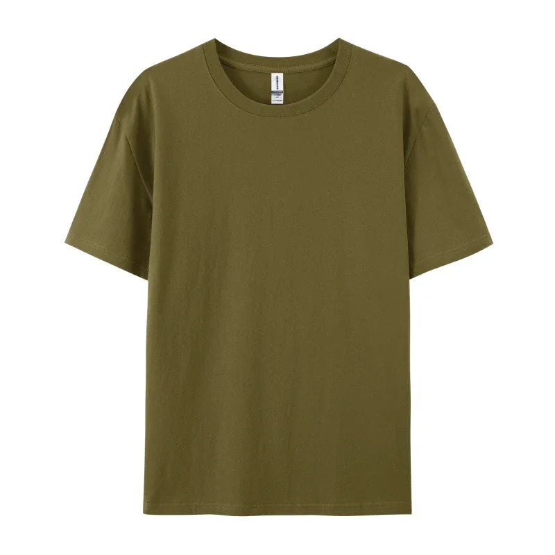UDDIYANACN 100 Percent Cotton T Shirt Logo Print Crewneck Tee