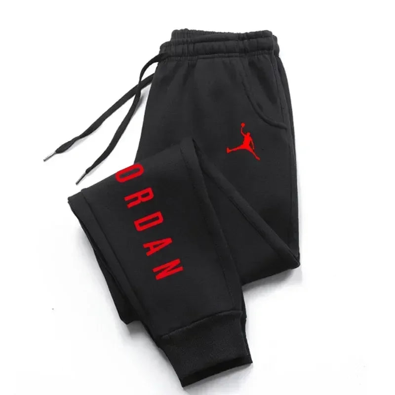 Unisex Printed Sport Pants for Running and Casual Fitness