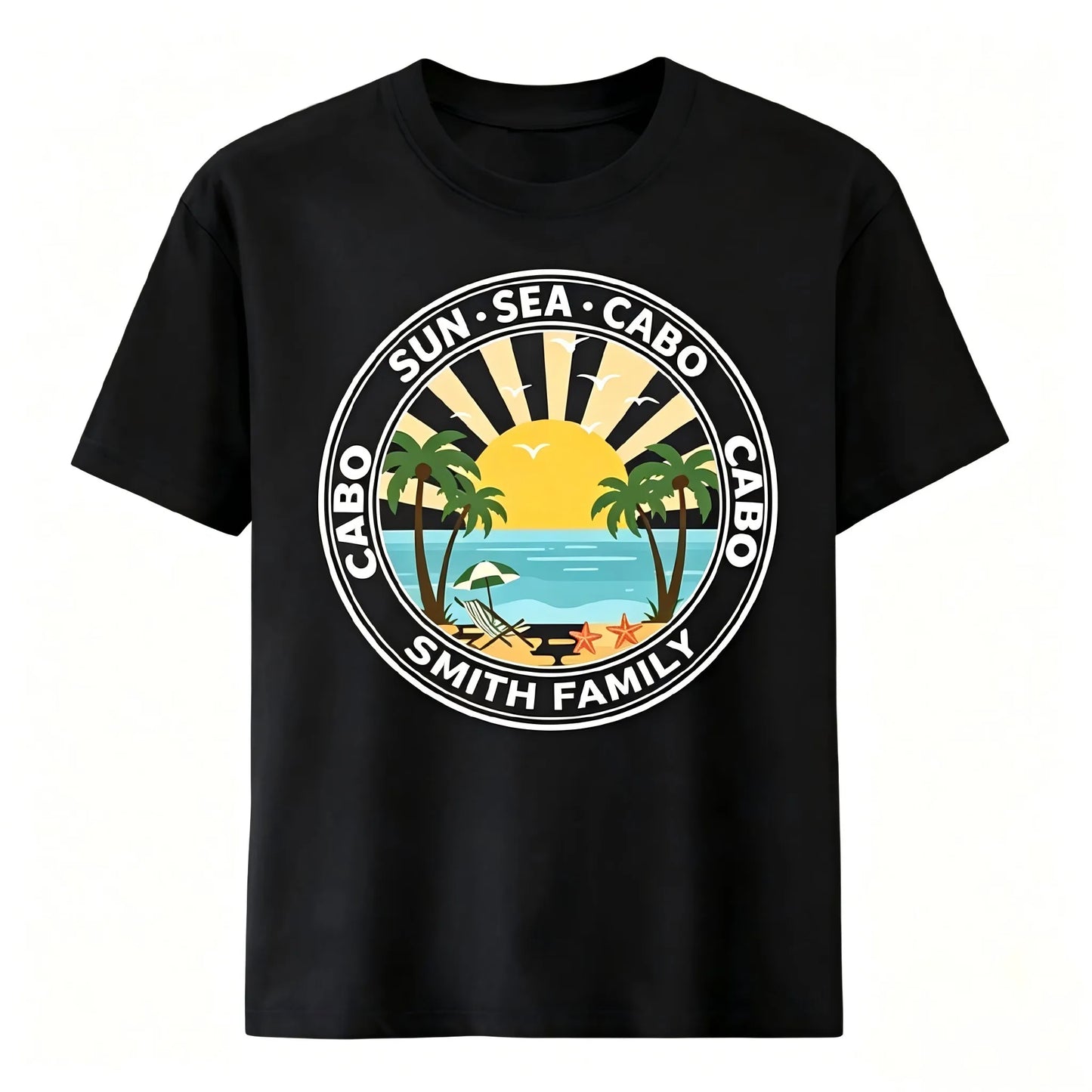 Personalized Summer Vacation Shirt For Family Cruise Graphic Tee