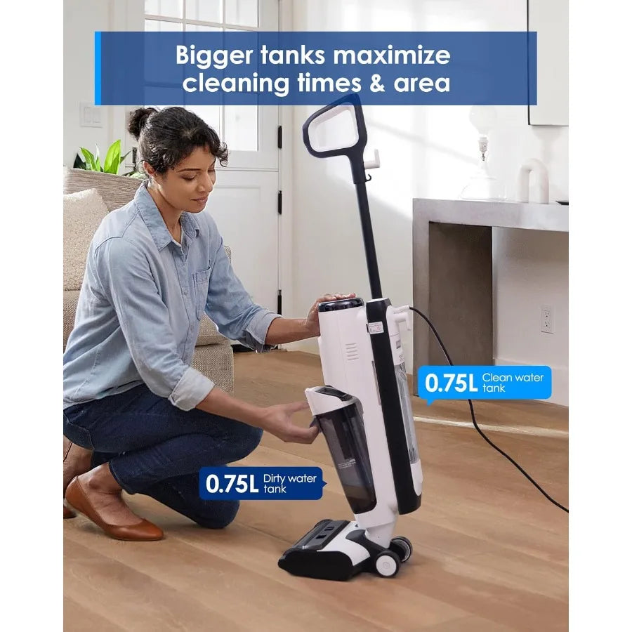 Kankeirr Corded Wet Dry Vacuum Steam Mop All-in-One