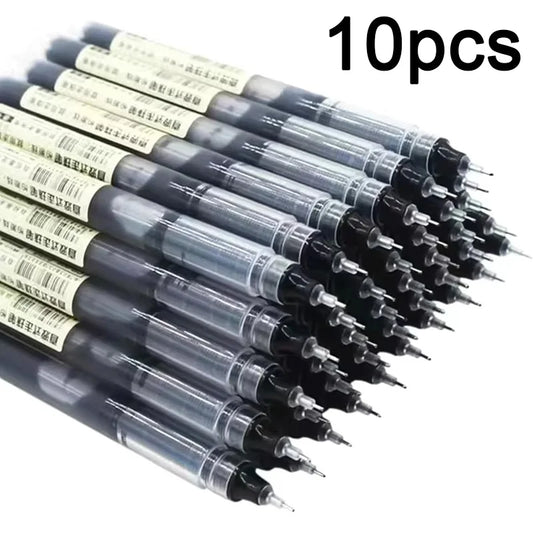 Gel Pen Set With Smooth Liquid Ink Needle Tip Writing by S And B Enterprise