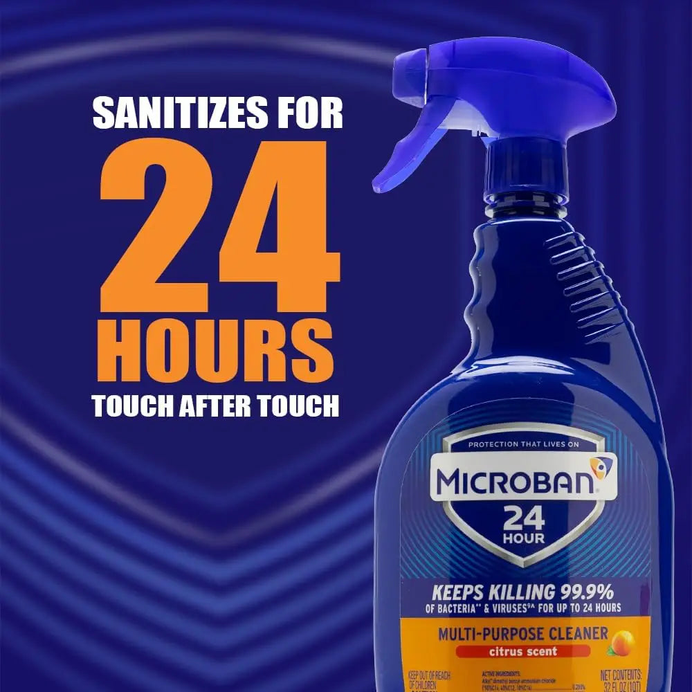 Multi-Purpose Cleaner Citrus Scent Eliminates Soap Scum and Grease