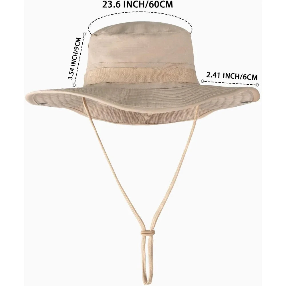 NONECN Sun Bucket Hat UPF 50+ For Men Women