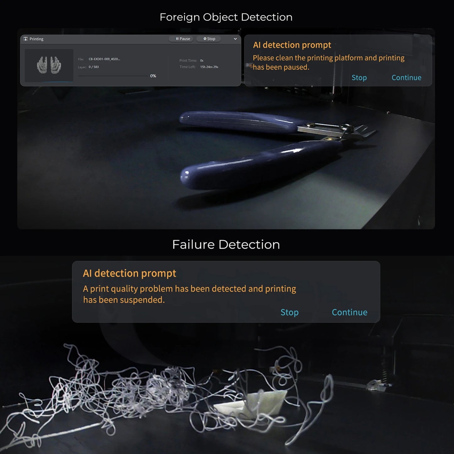 Creality K1 Max FDM 3D Printer CoreXY 600mm/s Printing Speed Large Flow Hotend Buit-in AI LiDAR and AI Camera 300x300x300mm by S And B Enterprise