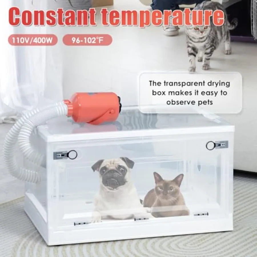 Automatic Pet Dryer Box For Cats And Small Dogs With Timed Operation by S And B Enterprise