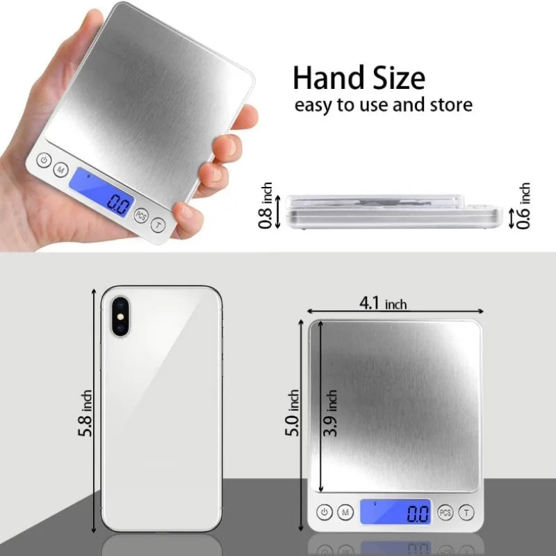 Digital Kitchen Scale With Tare Weight And Grams Ounces by S And B Enterprise