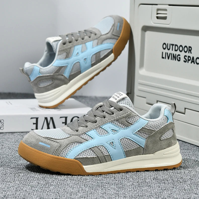 Lightweight Women Work Safety Shoes Breathable Non Slip Sneakers