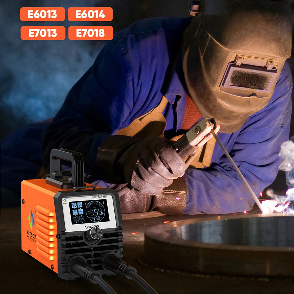 Hitbox Portable Mma Arc Welding Machine With Led Display