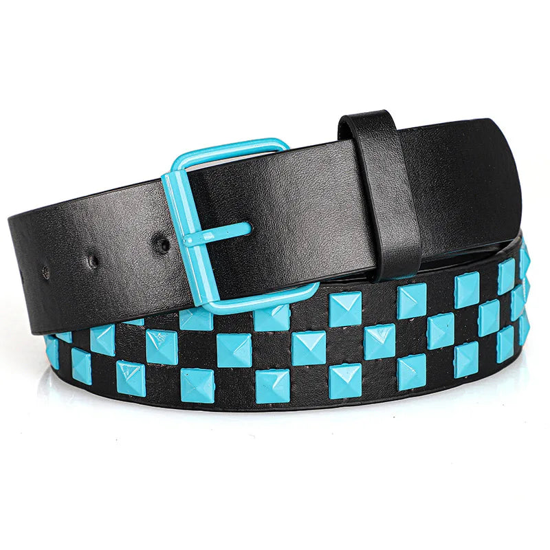 Unisex Rivet Belt Punk Hip Hop Style Fashion Street Belt